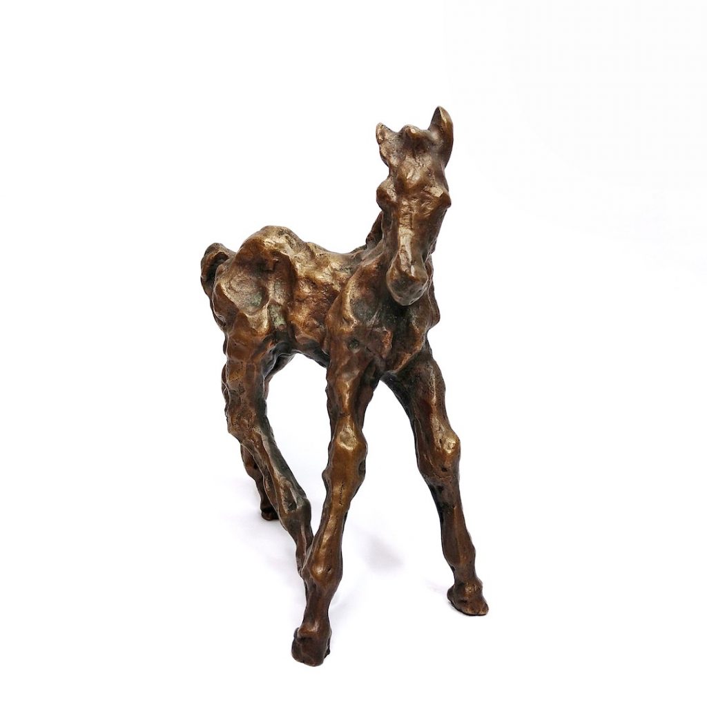 Bronze Skulptur Fohlen